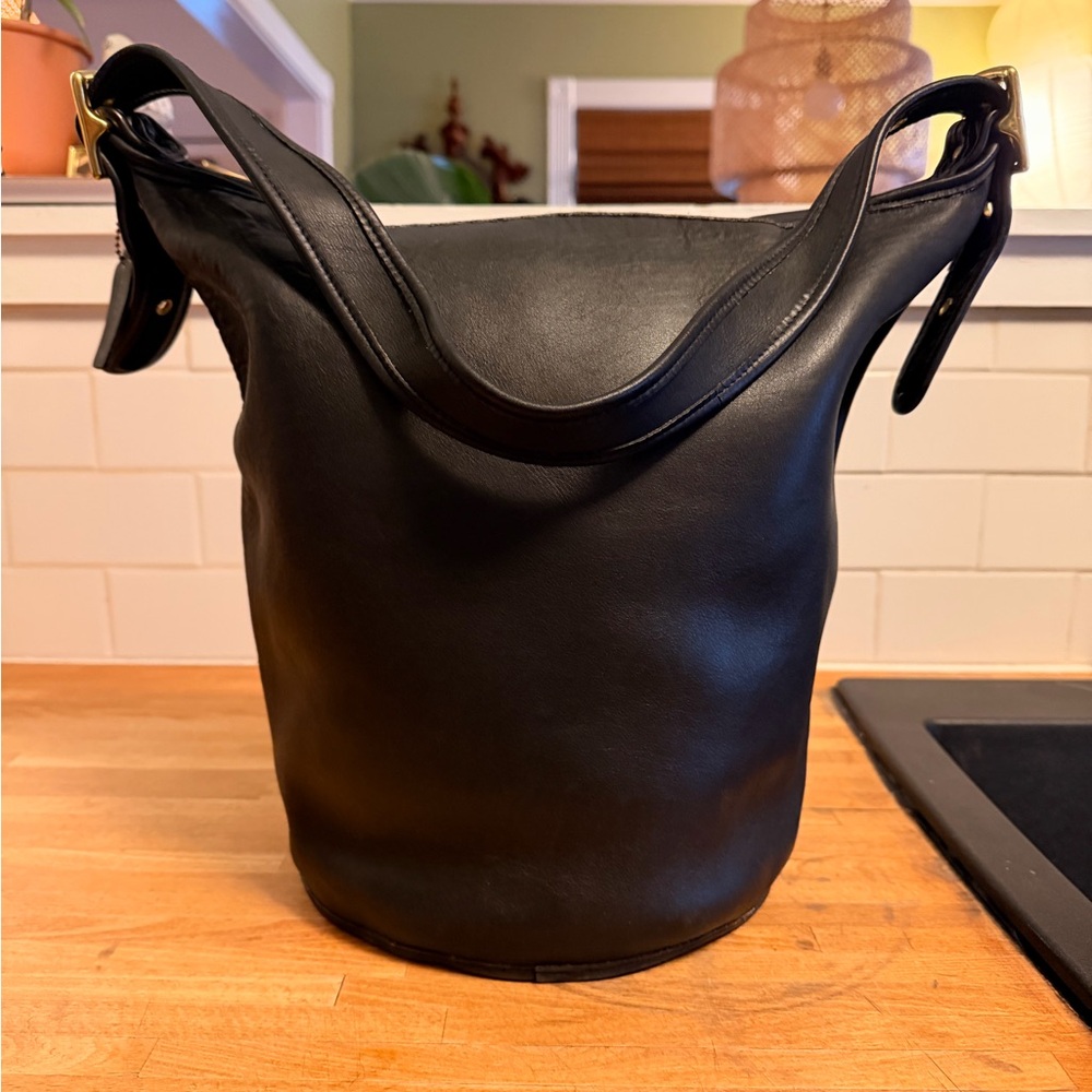 Vintage Coach Bucket Bag